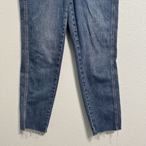 Pilcro And The Letterpress Anthropologie Womens Size 28 Jeans Denim Raw Hem - Picture 3 of 16